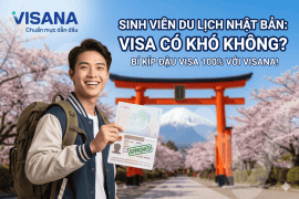 Xin visa du lịch Nhật Bản cho sinh viên có khó không? Bí kíp đạt tỉ lệ đậu cao nhất